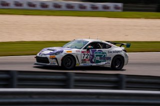 The Toyota GR Cup   in \Barber Motorsports Park#1\, \Barber Motorsports Park#2\ on Friday, Sept. 5, 2025.

Practice, Practice - P1 
72, TechSport, Ethan Goulart, Octopode, GR Performance Parts, SCDA, Cantera Carraizo, Toyota GR86

Photo by
— James Armas | SRO Motorsports Group