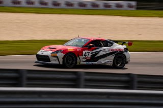 The Toyota GR Cup   in \Barber Motorsports Park#1\, \Barber Motorsports Park#2\ on Friday, Sept. 5, 2025.

Practice, Practice - P1 
47, TechSport, Parker DeLong, Toyota GR86

Photo by
— James Armas | SRO Motorsports Group