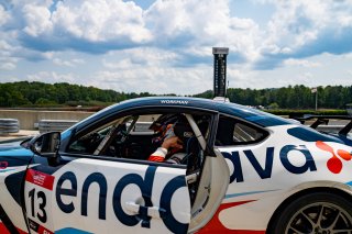 The Toyota GR Cup   in \Barber Motorsports Park#1\, \Barber Motorsports Park#2\ on Friday, Sept. 5, 2025.

Practice, Practice - P1 
13, BSI Racing, Westin Workman, Endava, Toyota GR86

Photo by
— James Armas | SRO Motorsports Group