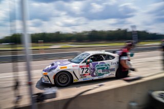 The Toyota GR Cup   in \Barber Motorsports Park#1\, \Barber Motorsports Park#2\ on Friday, Sept. 5, 2025.

Practice, Practice - P1 
72, TechSport, Ethan Goulart, Octopode, GR Performance Parts, SCDA, Cantera Carraizo, Toyota GR86

Photo by
— James Armas | SRO Motorsports Group