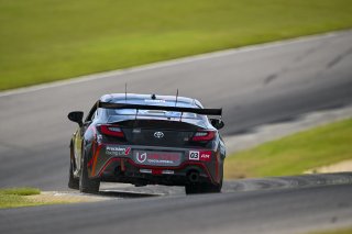#03 Toyota GR86 of Karl Forman, Precision Racing LA, GR Cup, Am, SRO America, Barber Motorsports Park, Birmingham, AL, Sept 5 - 7, 2025
 | Fred Hardy Jr. | www.FredHardyPhoto.com &copy;2025 