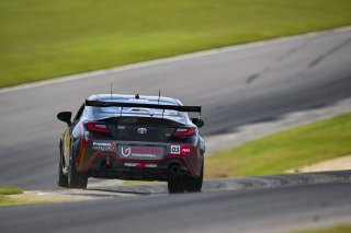 #03 Toyota GR86 of Karl Forman, Precision Racing LA, GR Cup, Am, SRO America, Barber Motorsports Park, Birmingham, AL, Sept 5 - 7, 2025
 | Fred Hardy Jr. | www.FredHardyPhoto.com &copy;2025 