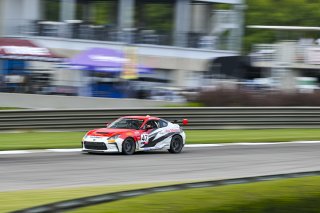 #47 Toyota GR86 of Parker DeLong, TechSport, GR Cup, Am, SRO America, Barber Motorsports Park, Birmingham, AL, Sept 5 - 7, 2025
 | Fred Hardy Jr. | www.FredHardyPhoto.com &copy;2025 