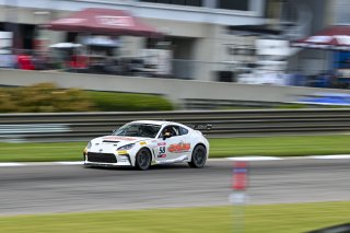 #58 Toyota GR86 of Liam Harrison, Copeland Motorsports, GR Cup, Am, SRO America, Barber Motorsports Park, Birmingham, AL, Sept 5 - 7, 2025
 | Fred Hardy Jr. | www.FredHardyPhoto.com ©2025 