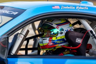 The Toyota GR Cup   in \Barber Motorsports Park#1\, \Barber Motorsports Park#2\ on Friday, Sept. 5, 2025.

Practice, Practice - P2 
111, RVA Graphics Motorsports by Speed Syndicate, Isabella Robusto, Woodfin, RVA Graphics, EMC Mechanical, Toyota GR86

Pho | SRO Motorsports Group