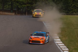The Toyota GR Cup   in \Barber Motorsports Park#1\, \Barber Motorsports Park#2\ on Friday, Sept. 5, 2025.

Practice, Practice - P2 
2, RVA Graphics Motorsports by Speed Syndicate, Will Robusto, RVA Graphics and Wraps, Woodfin, Vortex Metals, Toyota GR86

 | SRO Motorsports Group