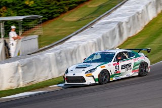 The Toyota GR Cup   in \Barber Motorsports Park#1\, \Barber Motorsports Park#2\ on Friday, Sept. 5, 2025.

Practice, Practice - P2 
51, BSI Racing, Massimo Sunseri, Pennsylvania Macaroni Co., Toyota GR86

Photo by
— James Armas | SRO Motorsports Group
