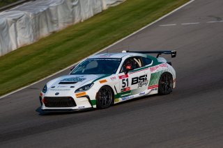 The Toyota GR Cup   in \Barber Motorsports Park#1\, \Barber Motorsports Park#2\ on Friday, Sept. 5, 2025.

Practice, Practice - P2 
51, BSI Racing, Massimo Sunseri, Pennsylvania Macaroni Co., Toyota GR86

Photo by
— James Armas | SRO Motorsports Group