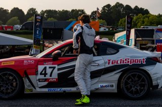 The Toyota GR Cup   in \Barber Motorsports Park#1\, \Barber Motorsports Park#2\ on Friday, Sept. 5, 2025.

Practice, Practice - P2 
47, TechSport, Parker DeLong, Toyota GR86

Photo by
— James Armas | SRO Motorsports Group