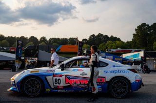 The Toyota GR Cup   in \Barber Motorsports Park#1\, \Barber Motorsports Park#2\ on Friday, Sept. 5, 2025.

Practice, Practice - P2 
80, Nitro Motorsports, Paityn Feyen, Snaptron, Shift Up now, Redline Trucking, Toyota GR86

Photo by
— James Armas | SRO Motorsports Group