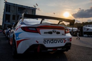 The Toyota GR Cup   in \Barber Motorsports Park#1\, \Barber Motorsports Park#2\ on Friday, Sept. 5, 2025.

Practice, Practice - P2 
13, BSI Racing, Westin Workman, Endava, Toyota GR86

Photo by
— James Armas | SRO Motorsports Group
