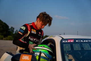 The Toyota GR Cup   in \Barber Motorsports Park#1\, \Barber Motorsports Park#2\ on Friday, Sept. 5, 2025.

Practice, Practice - P2 
113, Nitro Motorsports, Ethan Tovo, Dicks Sporting Good, Pegasus Auto Racing, Toyota GR86

Photo by
— James Armas | SRO Motorsports Group