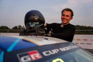 The Toyota GR Cup   in \Barber Motorsports Park#1\, \Barber Motorsports Park#2\ on Friday, Sept. 5, 2025.

Practice, Practice - P2 
46, Lucas Racing, Lucas Weisenberg, SEGRA, Toyota GR86

Photo by
— James Armas | SRO Motorsports Group