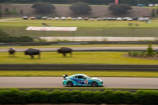 The Toyota GR Cup   in \Barber Motorsports Park#1\, \Barber Motorsports Park#2\ on Saturday, Sept. 6, 2025.

Qualifying, Qualifying - Q1 
18, Precision Racing LA, Rutledge Wood, Toyota GR86

Photo by
— James Armas | SRO Motorsports Group