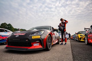 The Toyota GR Cup   in \Barber Motorsports Park#1\, \Barber Motorsports Park#2\ on Saturday, Sept. 6, 2025.

Qualifying, Qualifying - Q1 
5, Copeland Motorsports, Beltre Curtis, Spectra Resources, Toyota GR86

Photo by
— James Armas | SRO Motorsports Group