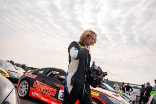 The Toyota GR Cup   in \Barber Motorsports Park#1\, \Barber Motorsports Park#2\ on Saturday, Sept. 6, 2025.

Qualifying, Qualifying - Q1 
58, Copeland Motorsports, Liam Harrison, Toyota GR86

Photo by
— James Armas | SRO Motorsports Group
