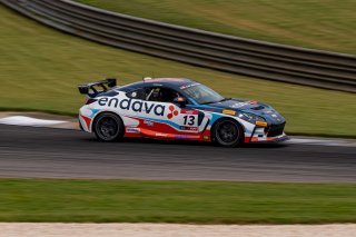 The Toyota GR Cup   in \Barber Motorsports Park#1\, \Barber Motorsports Park#2\ on Saturday, Sept. 6, 2025.

Race, Round 11 - R1 
13, BSI Racing, Westin Workman, Endava, Toyota GR86

Photo by
&mdash; James Armas | SRO Motorsports Group