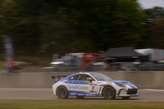 The Toyota GR Cup   in \Barber Motorsports Park#1\, \Barber Motorsports Park#2\ on Saturday, Sept. 6, 2025.

Race, Round 11 - R1 
7, Copeland Motorsports, Jaxon Bell, BRAUNABILITY, Toyota GR86

Photo by
&mdash; James Armas | SRO Motorsports Group