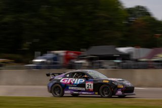 The Toyota GR Cup   in \Barber Motorsports Park#1\, \Barber Motorsports Park#2\ on Saturday, Sept. 6, 2025.

Race, Round 11 - R1 
21, Copeland Motorsports, Ford Koch, Koch Automotive group, Toyota GR86

Photo by
&mdash; James Armas | SRO Motorsports Group