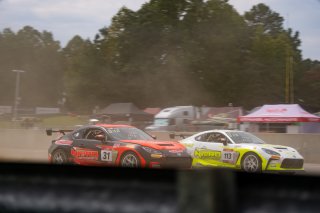 The Toyota GR Cup   in \Barber Motorsports Park#1\, \Barber Motorsports Park#2\ on Saturday, Sept. 6, 2025.

Race, Round 11 - R1 
113, Nitro Motorsports, Ethan Tovo, Dicks Sporting Good, Pegasus Auto Racing, Toyota GR86, 31, Jackson Tovo

Photo by
&mdash; James | SRO Motorsports Group