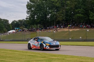 The Toyota GR Cup   in \Barber Motorsports Park#1\, \Barber Motorsports Park#2\ on Saturday, Sept. 6, 2025.

Race, Round 11 - R1 
13, BSI Racing, Westin Workman, Endava, Toyota GR86

Photo by
— James Armas | SRO Motorsports Group