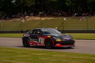 The Toyota GR Cup   in \Barber Motorsports Park#1\, \Barber Motorsports Park#2\ on Saturday, Sept. 6, 2025.

Race, Round 11 - R1 
5, Copeland Motorsports, Beltre Curtis, Spectra Resources, Toyota GR86

Photo by
— James Armas | SRO Motorsports Group