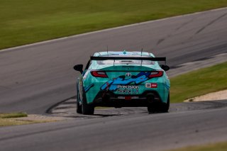 The Toyota GR Cup   in \Barber Motorsports Park#1\, \Barber Motorsports Park#2\ on Saturday, Sept. 6, 2025.

Race, Round 11 - R1 
18, Precision Racing LA, Rutledge Wood, Toyota GR86

Photo by
— James Armas | SRO Motorsports Group