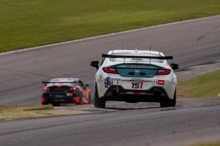 The Toyota GR Cup   in \Barber Motorsports Park#1\, \Barber Motorsports Park#2\ on Saturday, Sept. 6, 2025.

Race, Round 11 - R1 
72, TechSport, Ethan Goulart, Octopode, GR Performance Parts, SCDA, Cantera Carraizo, Toyota GR86

Photo by
— James Armas | SRO Motorsports Group