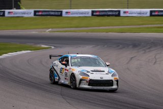 The Toyota GR Cup   in \Barber Motorsports Park#1\, \Barber Motorsports Park#2\ on Saturday, Sept. 6, 2025.

Race, Round 11 - R1 
98, TechSport, Max Schweid, Toyota GR86

Photo by
— James Armas | SRO Motorsports Group