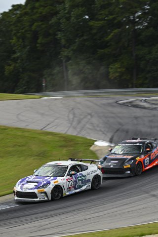 #72 Toyota GR86 of Ethan Goulart, TechSport, GR Cup, Am, SRO America, Barber Motorsports Park, Birmingham, AL, Sept 5 - 7, 2025
 | Fred Hardy Jr. | www.FredHardyPhoto.com &copy;2025 