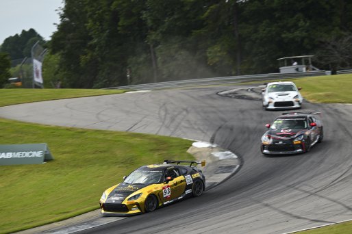 #93 Toyota GR86 of Patrick Brunson, Eagles Canyon Racing Powered by Fast Track, GR Cup, Am, SRO America, Barber Motorsports Park, Birmingham, AL, Sept 5 - 7, 2025
 | Fred Hardy Jr. | www.FredHardyPhoto.com ©2025 