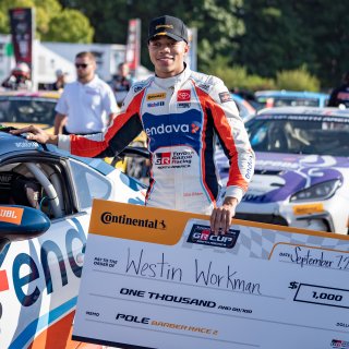 Barber Motorsports Park, 13, BSI Racing, Westin Workman, Endava, Toyota GR86, Trevor Travis / TGRNA, Toyota GR Cup, Qualifying - Q2, GRCup, Qualifying
 | SRO Motorsports Group