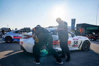 The Toyota GR Cup   in \Barber Motorsports Park#1\, \Barber Motorsports Park#2\ on Sunday, Sept. 7, 2025.

Qualifying, Round 12 - R2 
58, Copeland Motorsports, Liam Harrison, Toyota GR86

Photo by
— James Armas | SRO Motorsports Group