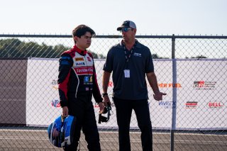 The Toyota GR Cup   in \Barber Motorsports Park#1\, \Barber Motorsports Park#2\ on Sunday, Sept. 7, 2025.

Qualifying, Round 12 - R2 
98, TechSport, Max Schweid, Toyota GR86

Photo by
— James Armas | SRO Motorsports Group