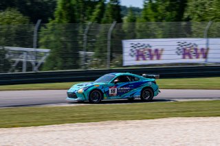 The Toyota GR Cup   in \Barber Motorsports Park#1\, \Barber Motorsports Park#2\ on Sunday, Sept. 7, 2025.

Race, Round 12 - R2 
18, Precision Racing LA, Rutledge Wood, Toyota GR86

Photo by
— James Armas | SRO Motorsports Group