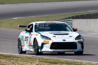 #51 Toyota GR86 of Massimo Sunseri, BSI Racing, GR Cup, Am, SRO America, Barber Motorsports Park, Birmingham, AL, Sept 5 - 7, 2025
 | SRO Motorsports Group