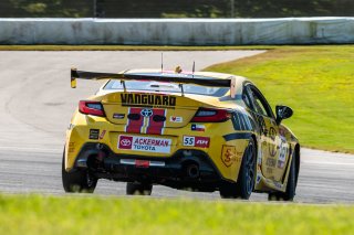 #55 Toyota GR86 of Spike Kohlbecker, RVA Graphics Motorsports by Speed Syndicate, GR Cup, Am, SRO America, Barber Motorsports Park, Birmingham, AL, Sept 5 - 7, 2025
 | SRO Motorsports Group
