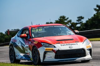 #47 Toyota GR86 of Parker DeLong, TechSport, GR Cup, Am, SRO America, Barber Motorsports Park, Birmingham, AL, Sept 5 - 7, 2025
 | SRO Motorsports Group