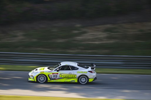#113 Toyota GR86 of Ethan Tovo, Nitro Motorsports, GR Cup, Am, SRO America, Barber Motorsports Park, Birmingham, AL, Sept 5 - 7, 2025
 | Fred Hardy Jr. | www.FredHardyPhoto.com ©2025 