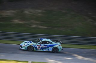 #18 Toyota GR86 of Rutledge Wood, Precision Racing LA, GR Cup, Am, SRO America, Barber Motorsports Park, Birmingham, AL, Sept 5 - 7, 2025
 | Fred Hardy Jr. | www.FredHardyPhoto.com &copy;2025 