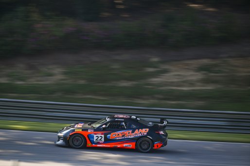 #22 Toyota GR86 of Jeremy Fletcher, Copeland Motorsports, GR Cup, Am, SRO America, Barber Motorsports Park, Birmingham, AL, Sept 5 - 7, 2025
 | Fred Hardy Jr. | www.FredHardyPhoto.com ©2025 