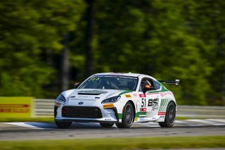 #51 Toyota GR86 of Massimo Sunseri, BSI Racing, GR Cup, Am, SRO America, Barber Motorsports Park, Birmingham, AL, Sept 5 - 7, 2025
 | Fred Hardy Jr. | www.FredHardyPhoto.com ©2025 