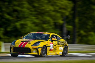 #55 Toyota GR86 of Spike Kohlbecker, RVA Graphics Motorsports by Speed Syndicate, GR Cup, Am, SRO America, Barber Motorsports Park, Birmingham, AL, Sept 5 - 7, 2025
 | Fred Hardy Jr. | www.FredHardyPhoto.com ©2025 