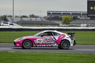 #113 Toyota GR86 of Ethan Tovo, Nitro Motorsports, GR Cup, Am, SRO America, Indianapolis Motor Speedway, Indianapolis, IN, Oct 16–19, 2025
 | Fred Hardy | www.FredHardyPhoto.com ©2025