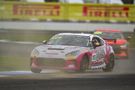 #113 Toyota GR86 of Ethan Tovo, Nitro Motorsports, GR Cup, Am, SRO America, Indianapolis Motor Speedway, Indianapolis, IN, Oct 16–19, 2025
 | Fred Hardy | www.FredHardyPhoto.com ©2025