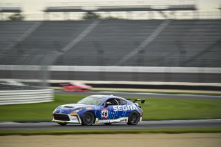 #46 Toyota GR86 of Lucas Weisenberg, Lucas Racing, GR Cup, Am, SRO America, Indianapolis Motor Speedway, Indianapolis, IN, Oct 16–19, 2025
 | Fred Hardy | www.FredHardyPhoto.com ©2025