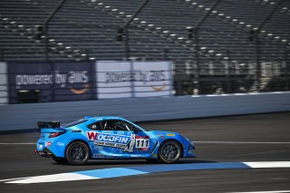 #111 Toyota GR86 of Isabella Robusto, RVA Graphics Motorsports by Speed Syndicate, GR Cup, Am, SRO America, Indianapolis Motor Speedway, Indianapolis, IN, Oct 16&ndash;19, 2025/
 | Fred Hardy | www.FredHardyPhoto.com &copy;2025