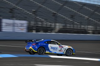 #3 Toyota GR86 of Jason Kos, Eagles Canyon Racing Powered by Fast Track, GR Cup, Am, SRO America, Indianapolis Motor Speedway, Indianapolis, IN, Oct 16&ndash;19, 2025
 | Fred Hardy | www.FredHardyPhoto.com &copy;2025