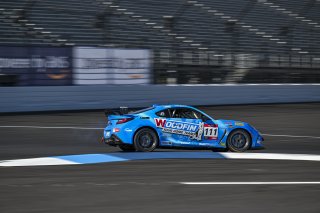 #111 Toyota GR86 of Isabella Robusto, RVA Graphics Motorsports by Speed Syndicate, GR Cup, Am, SRO America, Indianapolis Motor Speedway, Indianapolis, IN, Oct 16&ndash;19, 2025
 | Fred Hardy | www.FredHardyPhoto.com &copy;2025