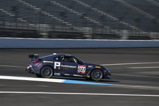 #021 Toyota GR86 of Michael Edwards, Eagles Canyon Racing Powered by Fast Track, GR Cup, Am, SRO America, Indianapolis Motor Speedway, Indianapolis, IN, Oct 16&ndash;19, 2025
 | Fred Hardy | www.FredHardyPhoto.com &copy;2025